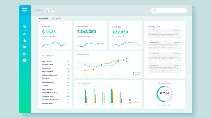 Dashboard para empresas
